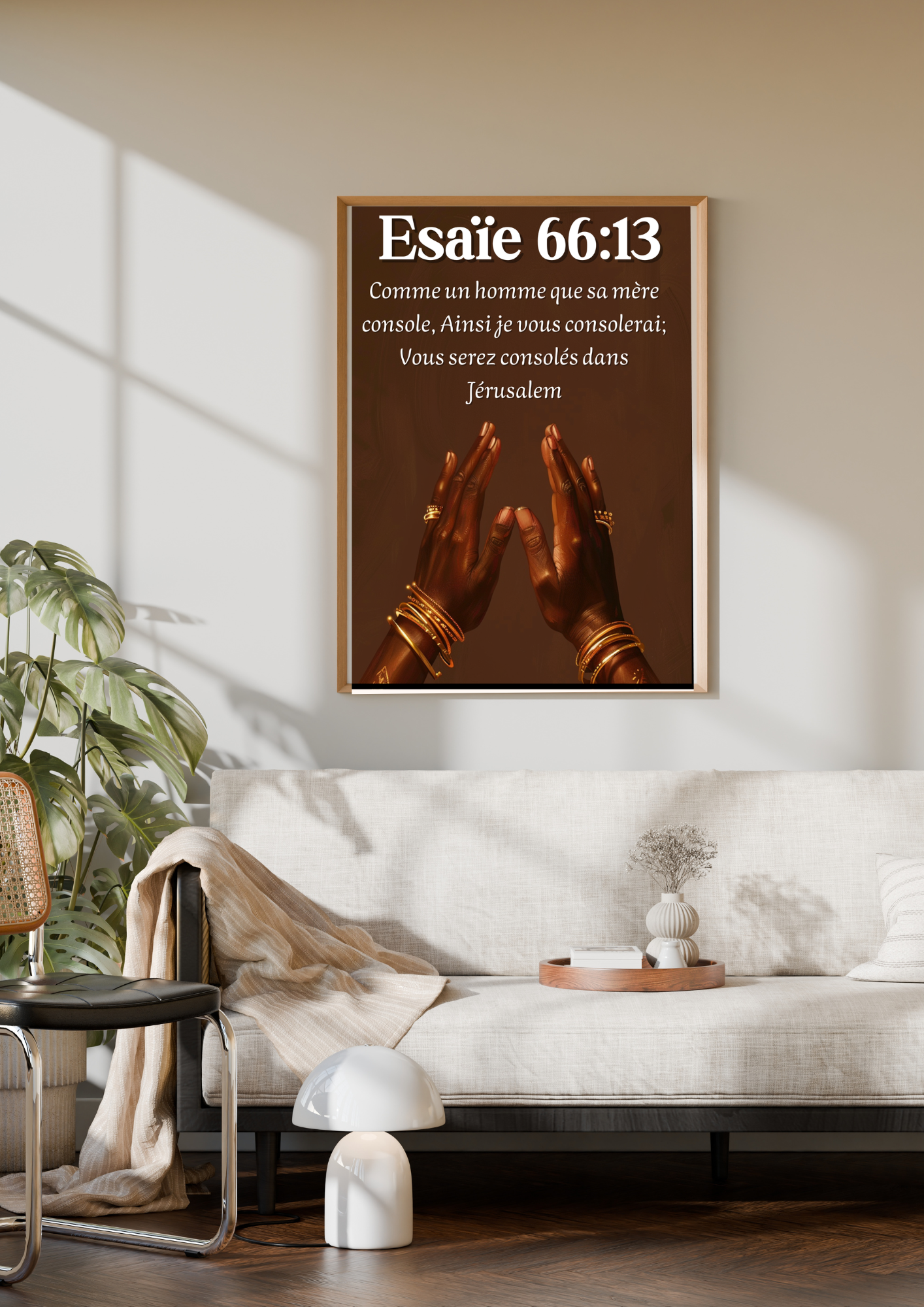 Affiche Chrétienne - Esaïe 66:13