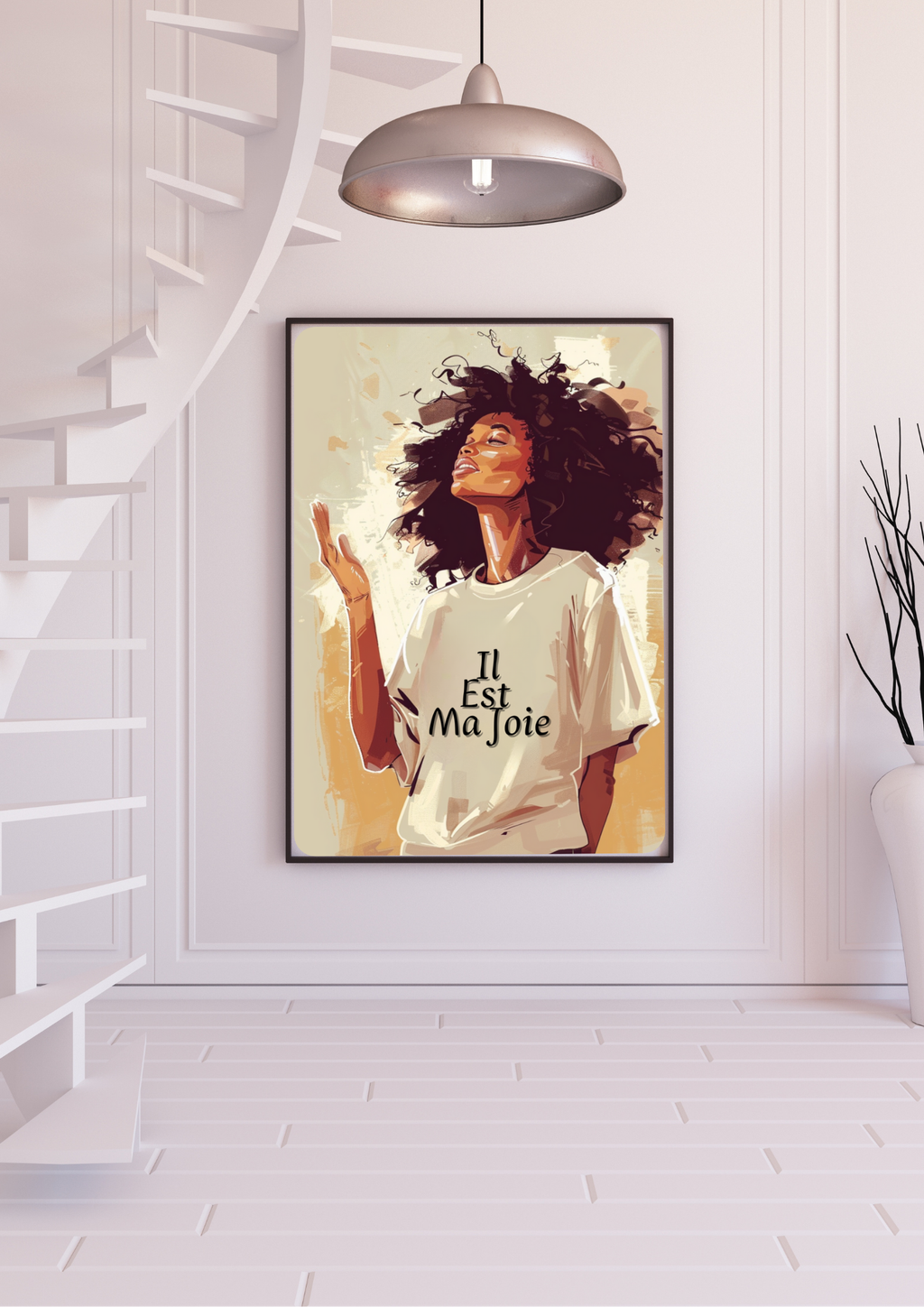 Affiche Chrétienne - Il est ma joie