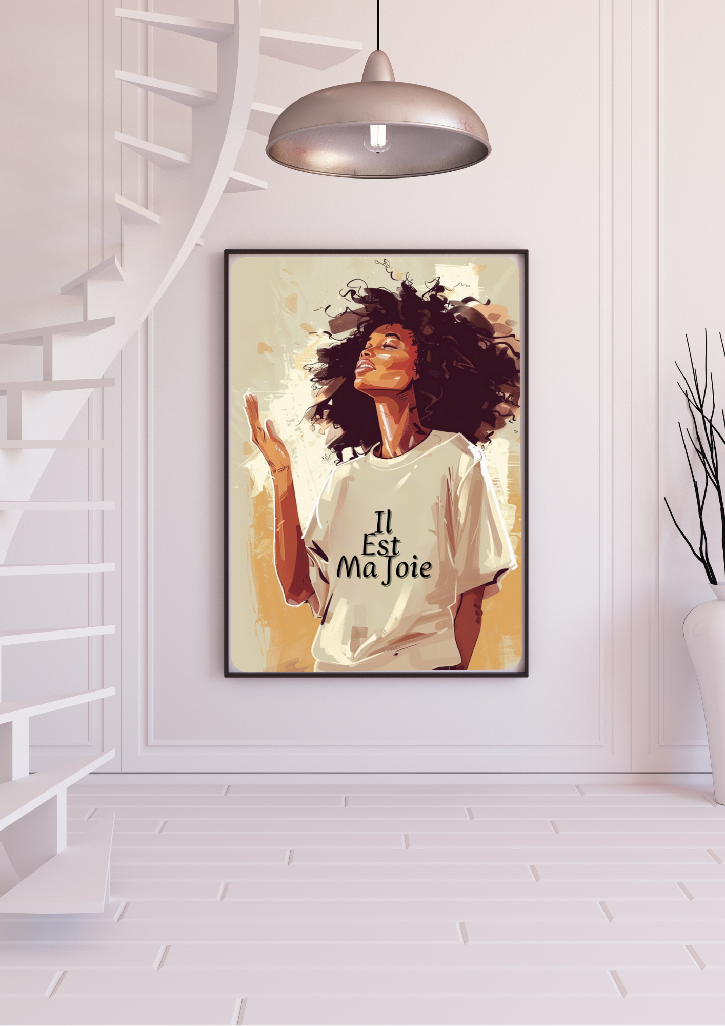 Affiche Chrétienne - Il est ma joie