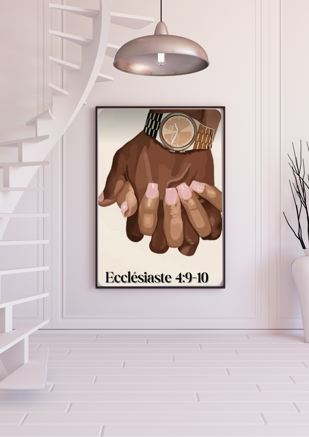 Affiche Chrétienne - Eclesiate 4:9-10