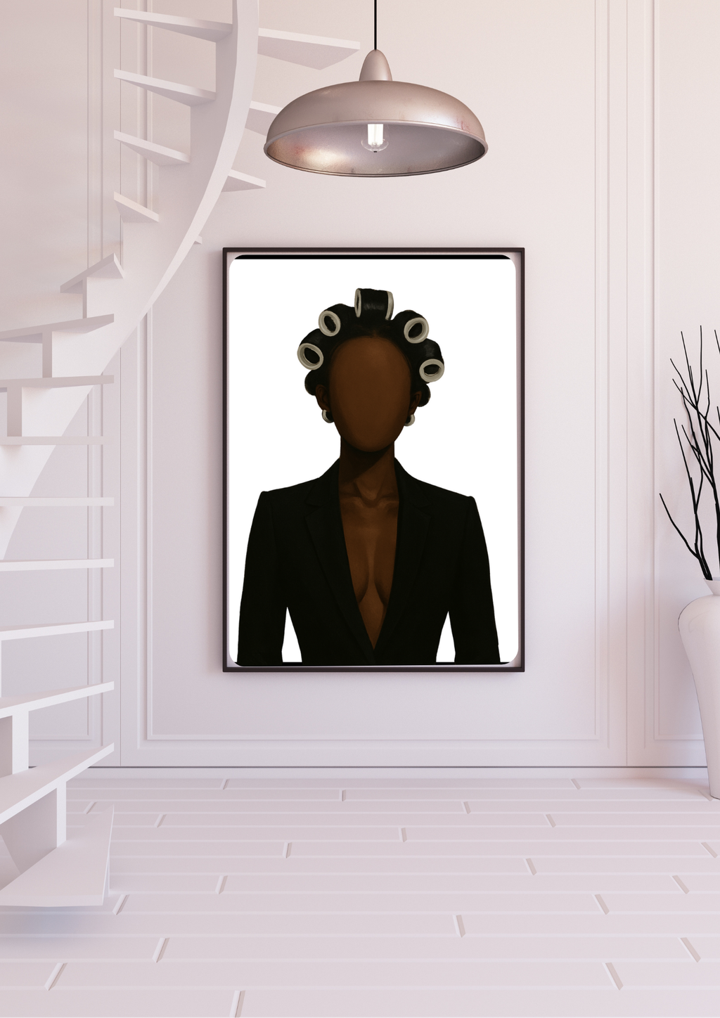 Affiche Afro Art - Femme classe