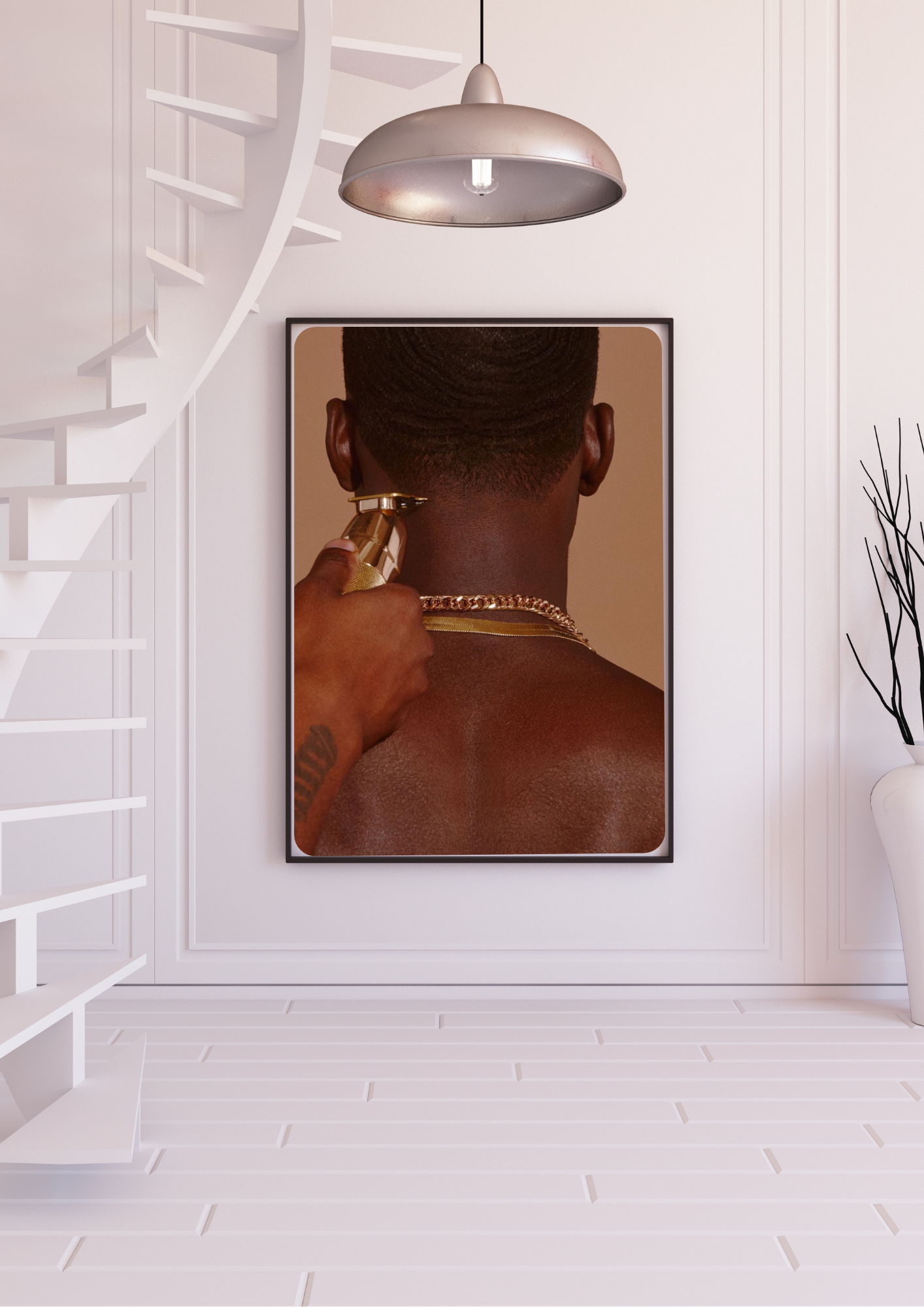 Affiche Afro Art - Hair Cut