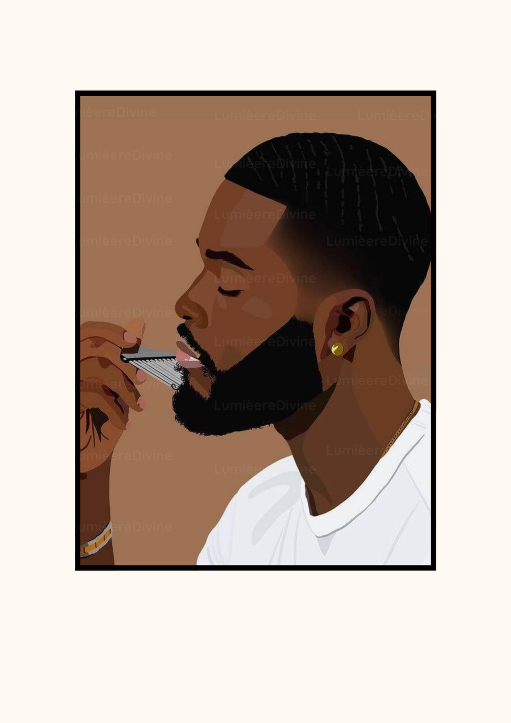 Affiche Afro Art - Afro Élégance