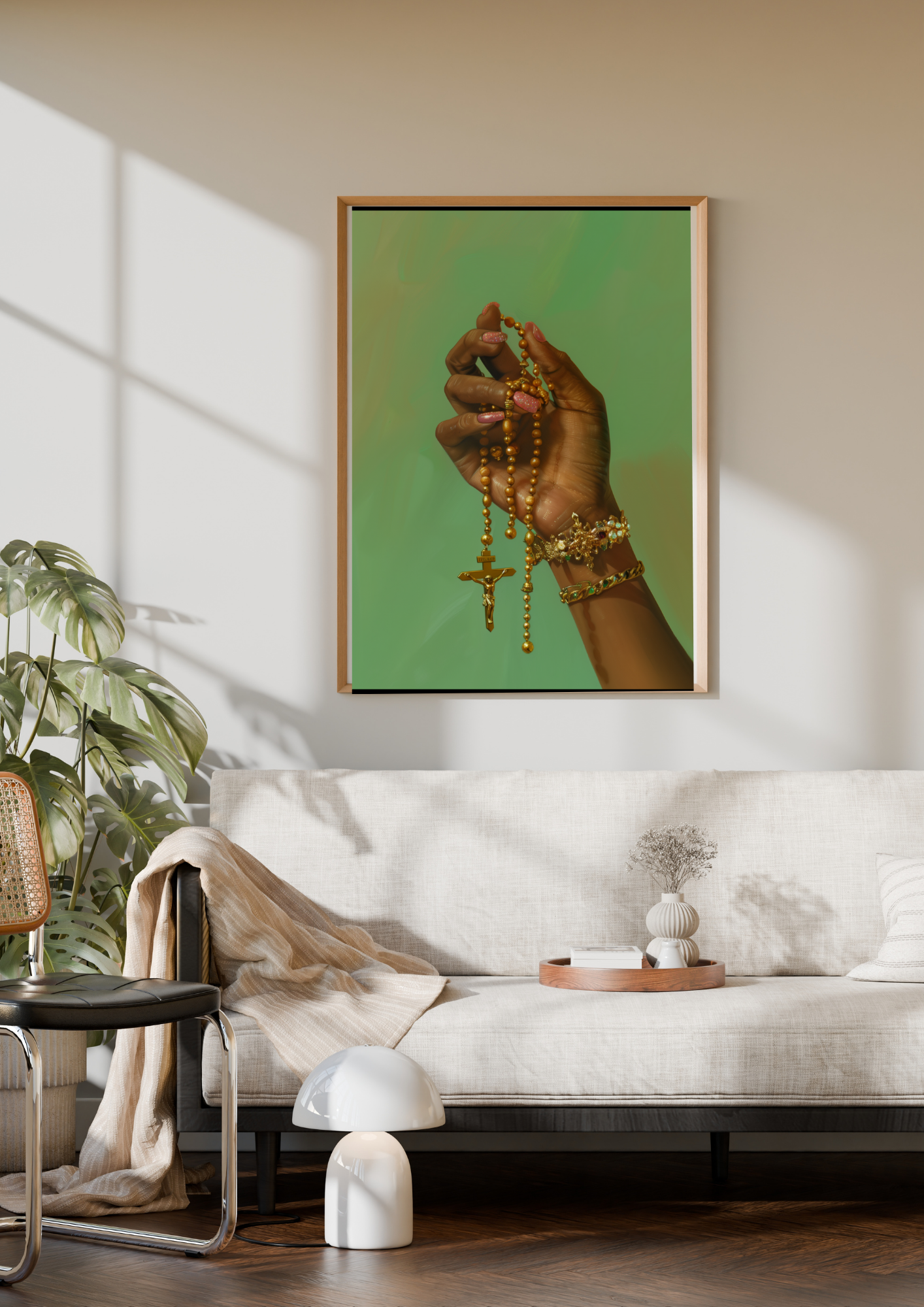 Affiche Chrétienne - Femme de prière