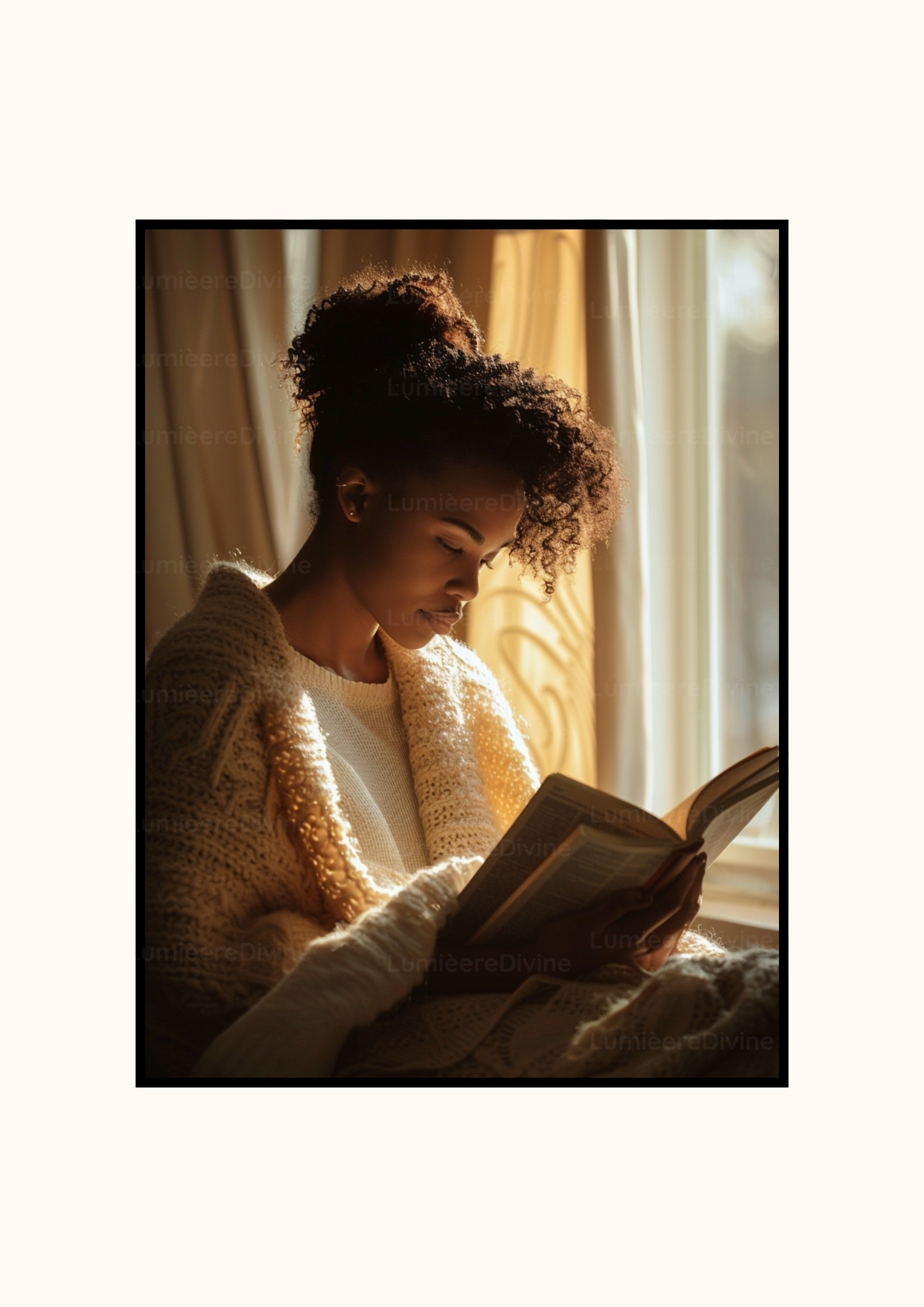 Affiche Chrétienne - Méditation biblique