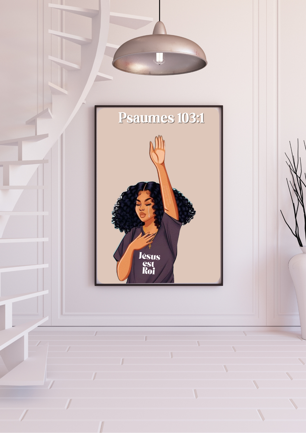 Affiche Chrétienne - Psaumes 103:1