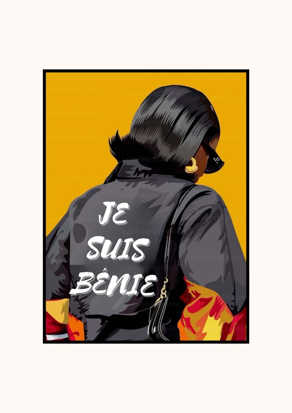 Affiche Chrétienne - Je suis bénie