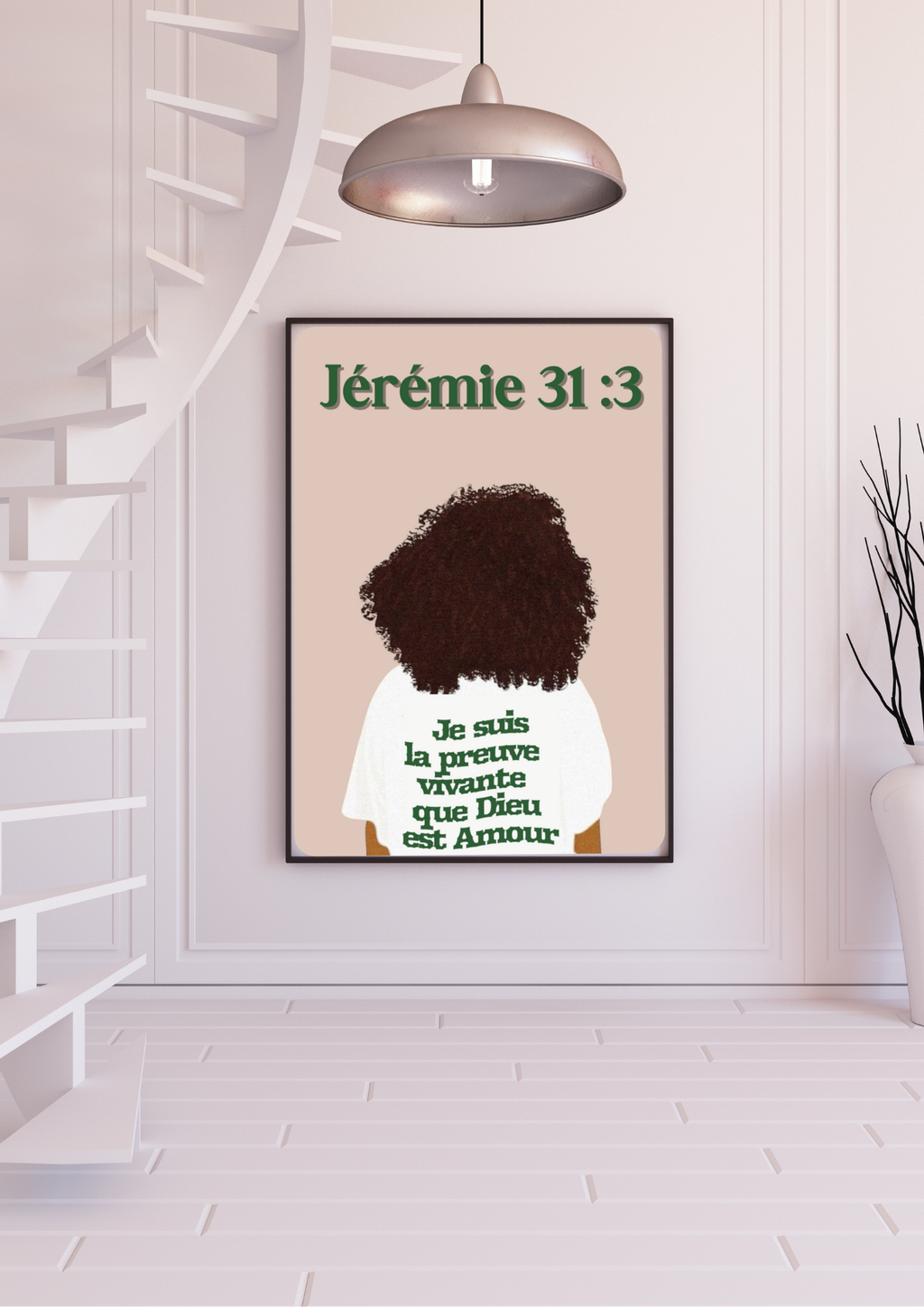 Affiche Chrétienne - Jérémie 31:3