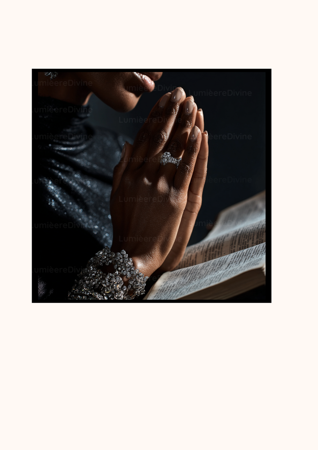 Affiche Chrétienne - Femme Sage