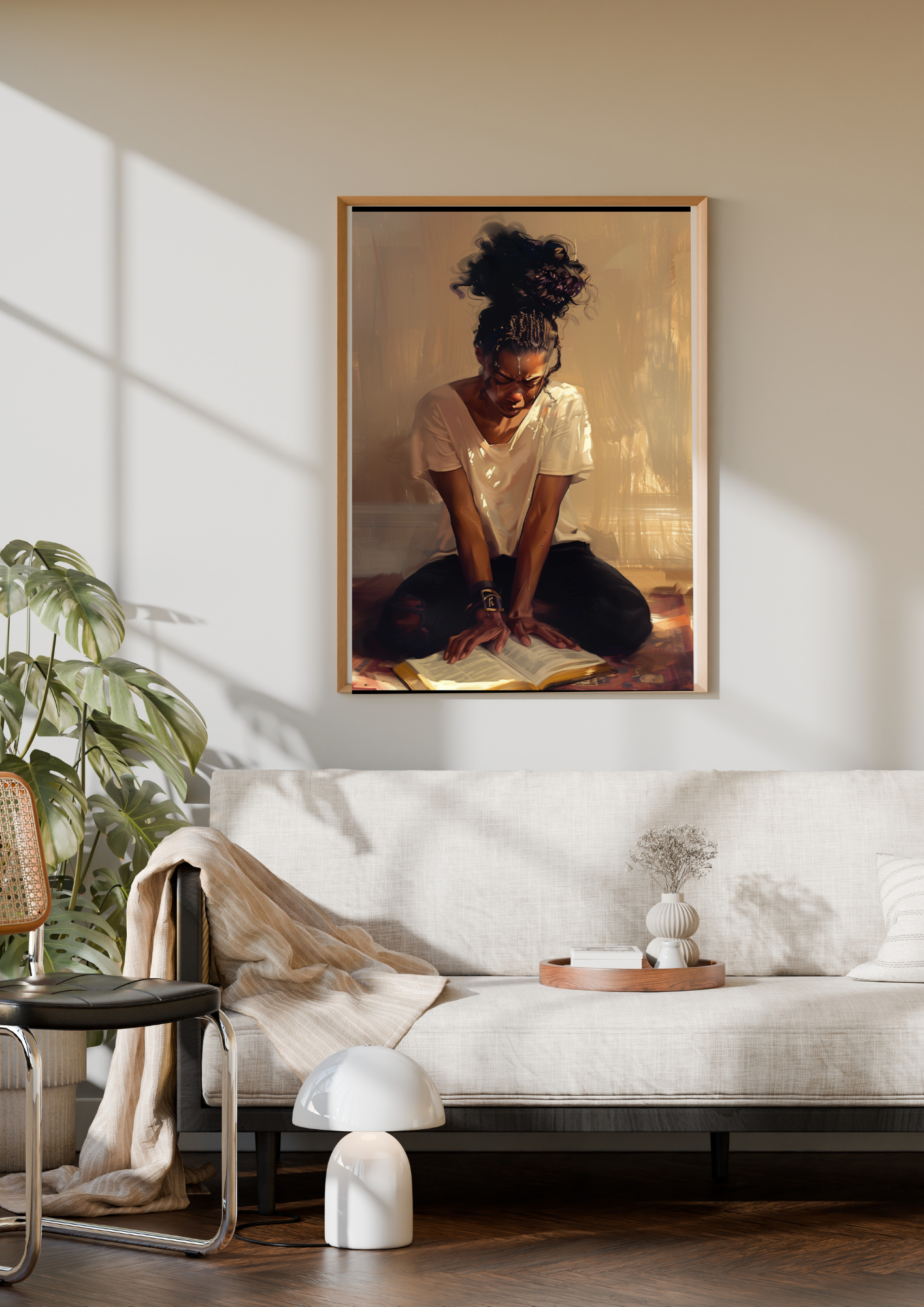 Affiche Chrétienne - Femme de prière