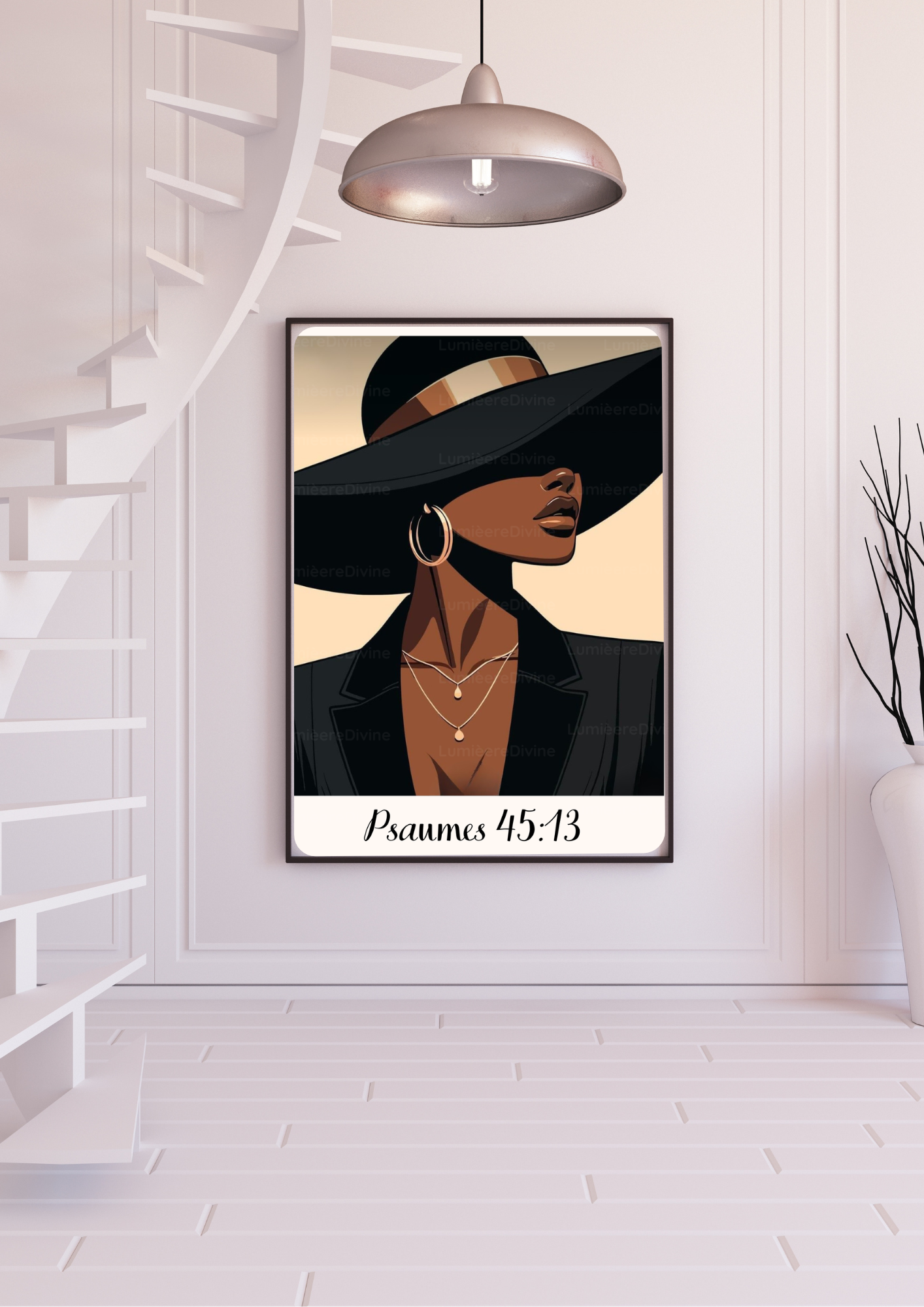 Affiche Chrétienne - Psaumes 45:13