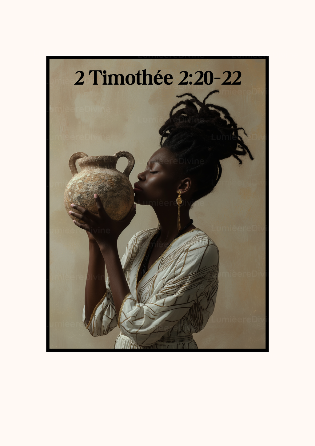 Affiche Chrétienne - 2 Timothée 2:20:22