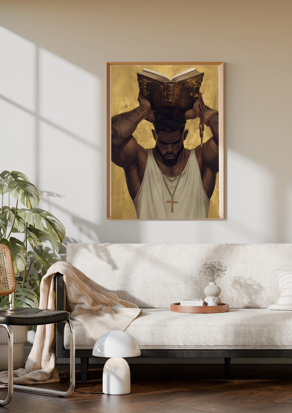 Affiche Chrétienne - Homme de feu