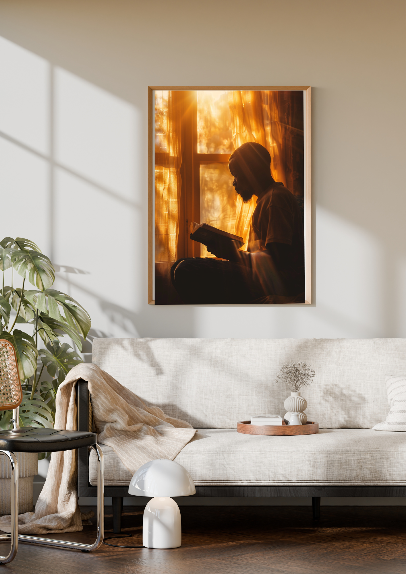 Affiche Chrétienne - Méditation